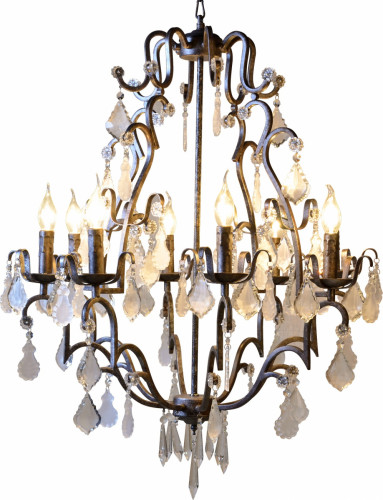 люстра palla чёрная, прозрачная в Астрахани